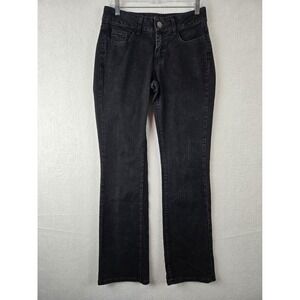 Riders By Lee Womens Jeans Size 6 M Mid Rise Bootcut Black